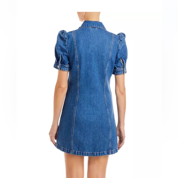 Cream NWT BlankNYC denim dress. Size M - Picture 3 of 8